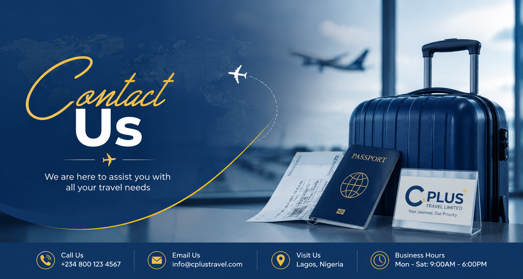 CPlus Travel Limited - Contact Us